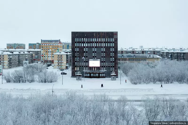 Иллюстрация 11 для новости «Воркута с высоты город угольной промышленности»