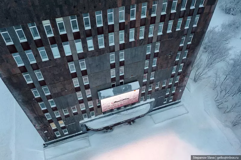 Картинка 56 для новости «Воркута с высоты город угольной промышленности»