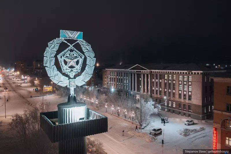 Иллюстрация №68 для статьи «Воркута с высоты город угольной промышленности»