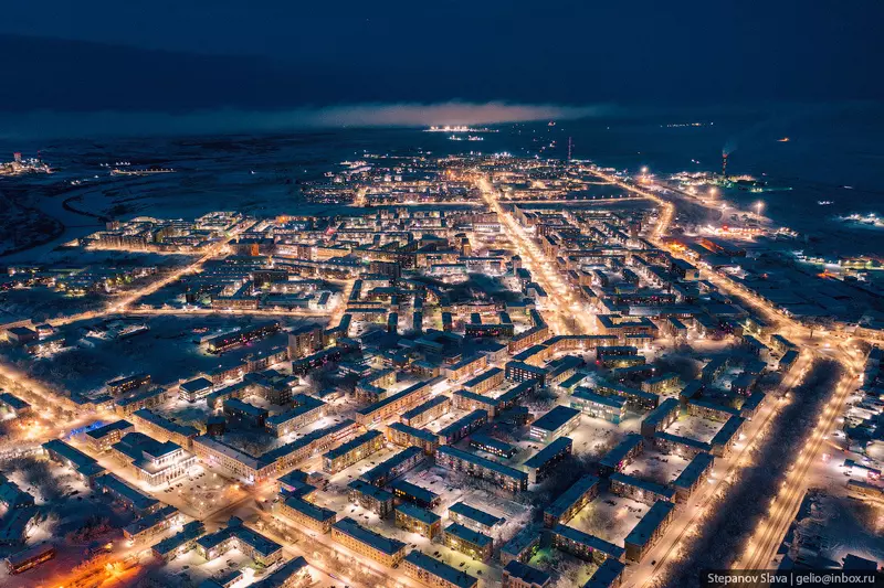 Изображение 26 для статьи «Воркута с высоты город угольной промышленности»