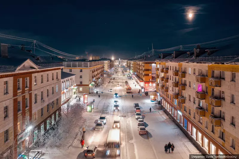 Иллюстрация №27 для новости «Воркута с высоты город угольной промышленности»