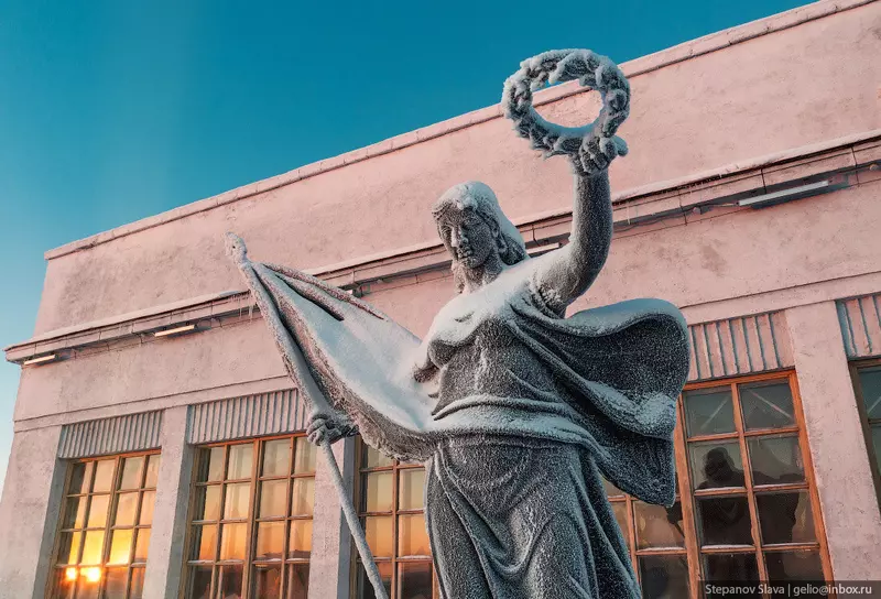 Картинка #32 для статьи «Воркута с высоты город угольной промышленности»