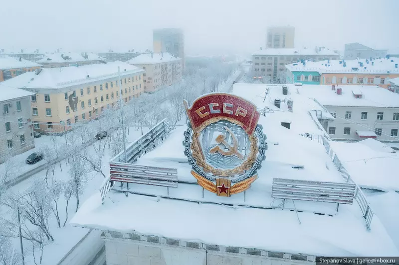 Фото #62 для «Воркута с высоты город угольной промышленности»