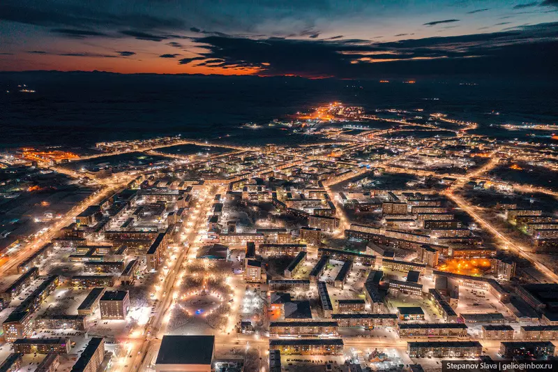 Фото 38 для поста «Воркута с высоты город угольной промышленности»