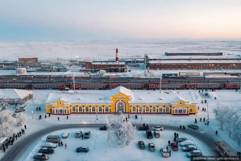 #41 для «Воркута с высоты город угольной промышленности»