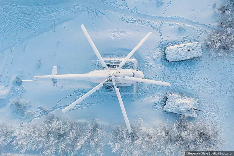 #43 для публикации «Воркута с высоты город угольной промышленности»