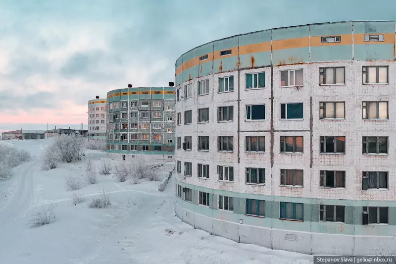 Иллюстрация #47 для новости «Воркута с высоты город угольной промышленности»