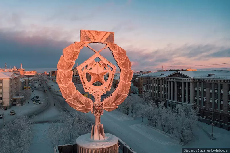 Изображение #21 для статьи «Воркута с высоты город угольной промышленности»