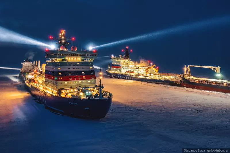 Атомные ледоколы новые покорители Арктики