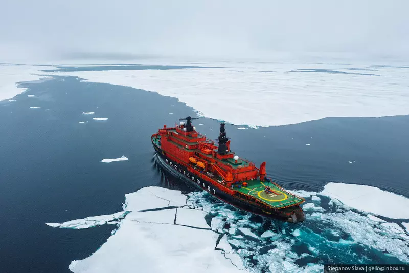 Фото 3 для публикации «Атомный ледокол 50 лет Победы покоритель Северного полюса»