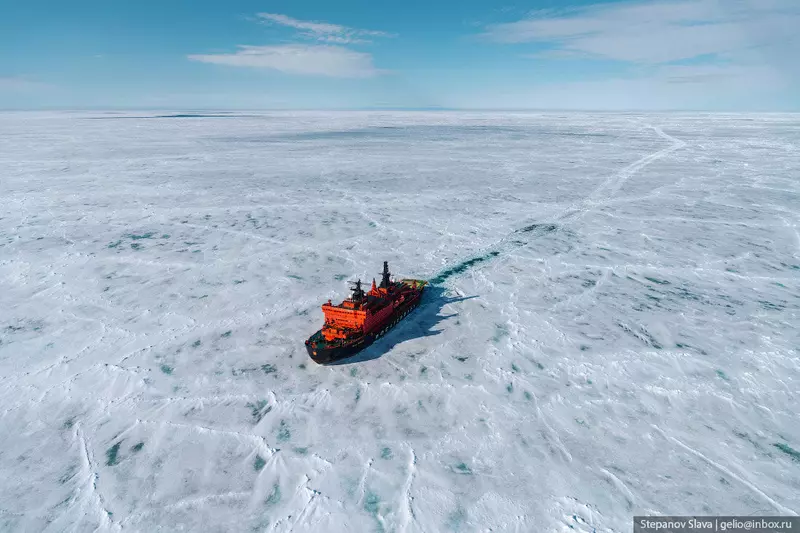 Картинка #11 для новости «Атомный ледокол 50 лет Победы покоритель Северного полюса»