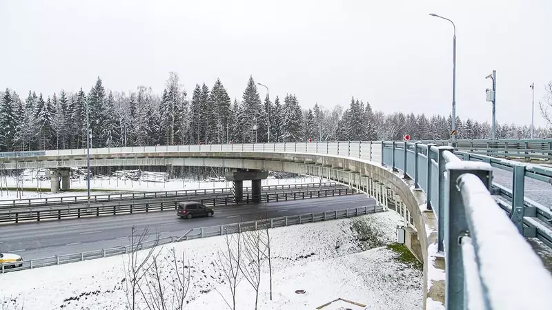 Изображение №1 для публикации «Дорожное строительство: Открыто движение на новом участке у 53 го км Киевского шоссе в Москве»