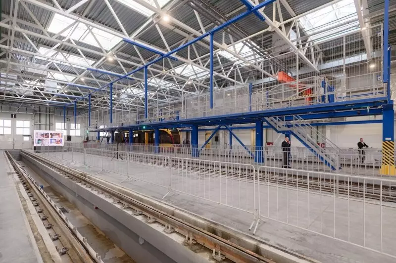 Иллюстрация #2 для статьи «спецтехника и логистика: В Верхней Пышме ввели в эксплуатацию трамвайное депо»