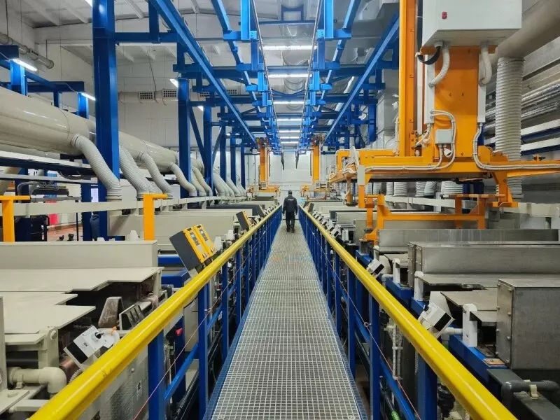 Новый гальванический цех запущен в Чебоксарах