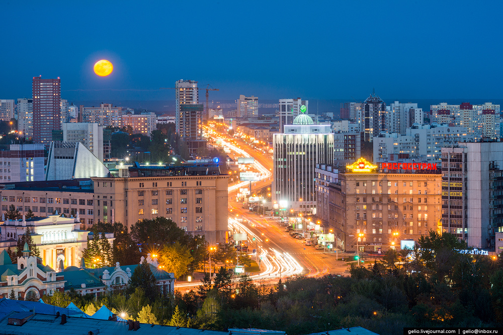 Новосибирск летом фото города