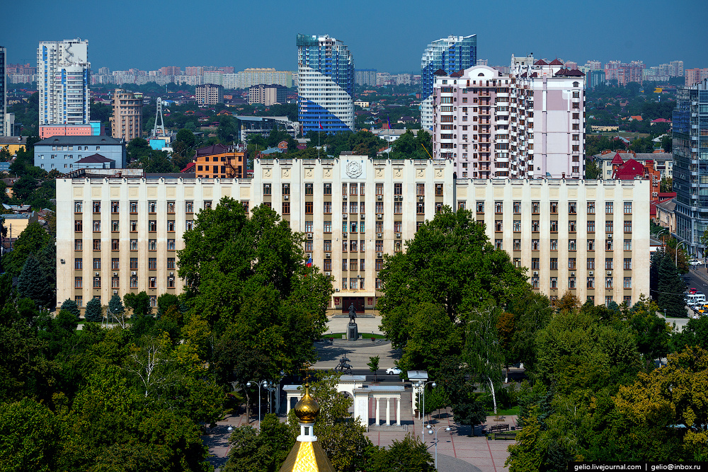 Фото краснодара с высоты