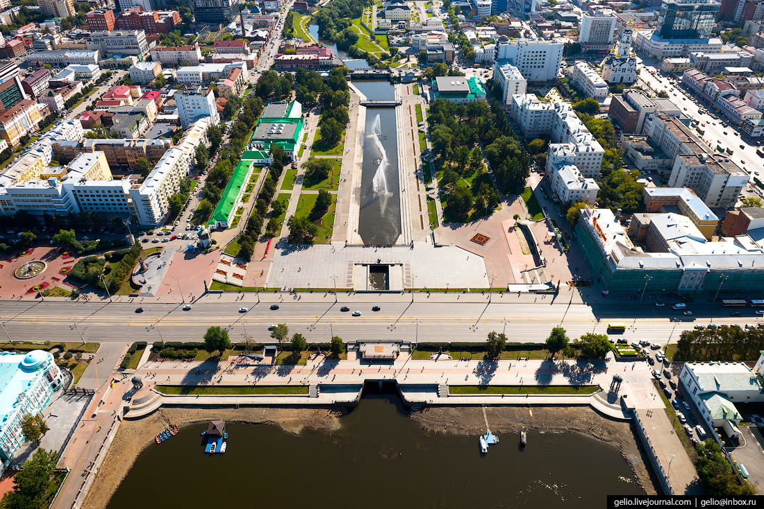 Екатеринбург с вертолёта» в блоге «Города и сёла России» - Заголовок