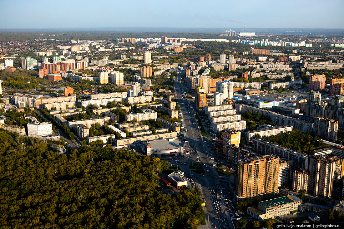 Новосибирск фото города лето