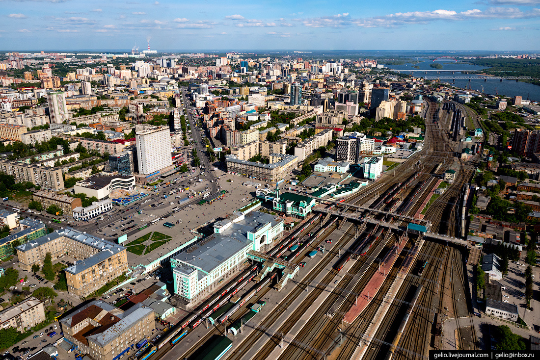 Новосибирск летом фото города