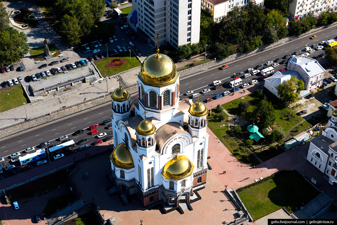 Екатеринбург с вертолёта» в блоге «Города и сёла России» - Заголовок