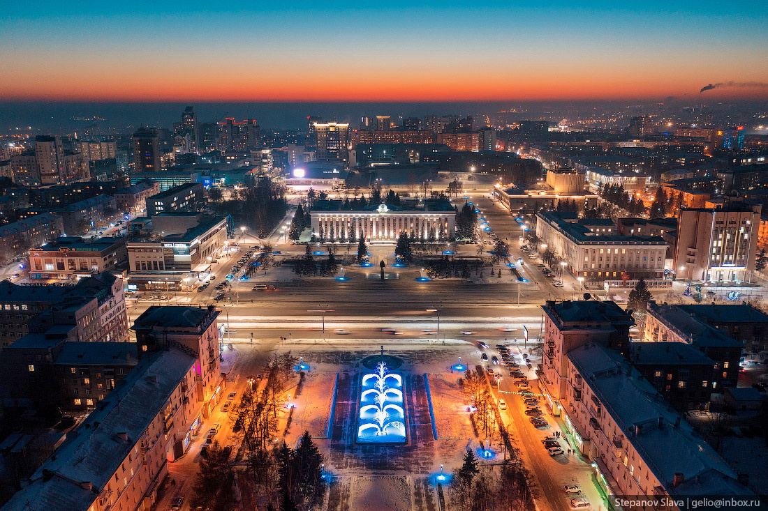 Зимний Барнаул» в блоге «Города и сёла России» - Сделано у нас