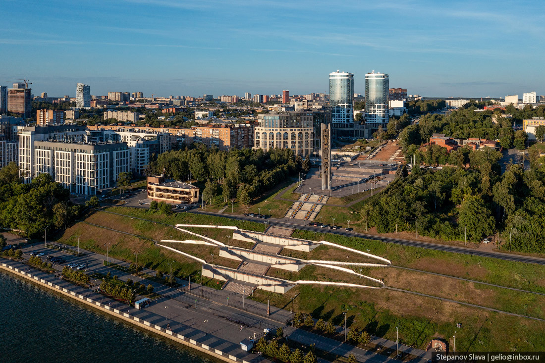 Ижевск с высоты — столица Удмуртии» в блоге «Города и сёла России» -  Сделано у нас