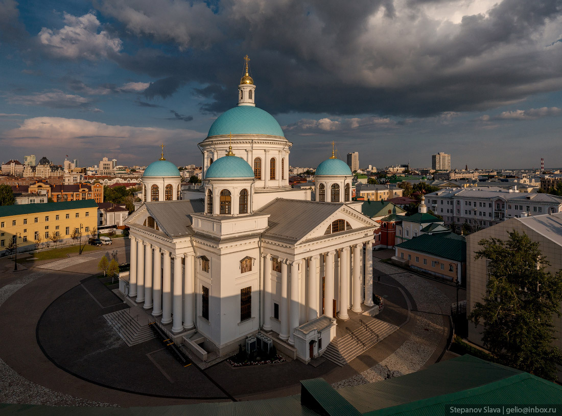 Разрушенные церкви в Казанском Кремле