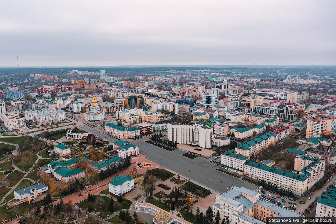 Саранск — столица Мордовии с высоты» в блоге «Города и сёла России» -  Сделано у нас