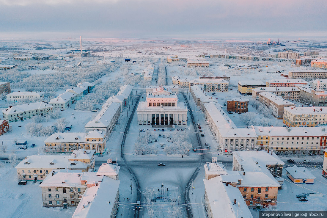 Город Воркута Фотографии Города