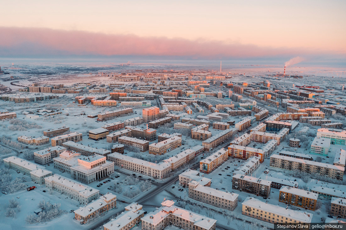 Город Воркута Фотографии Города