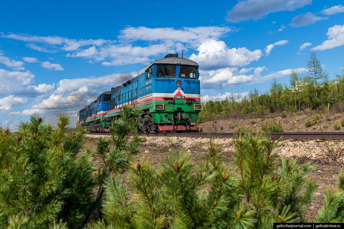 Фото железные дороги якутии