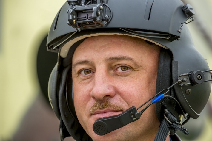 Игорь Кармыков, командир авиационной базы Пограничной службы КНБ РК