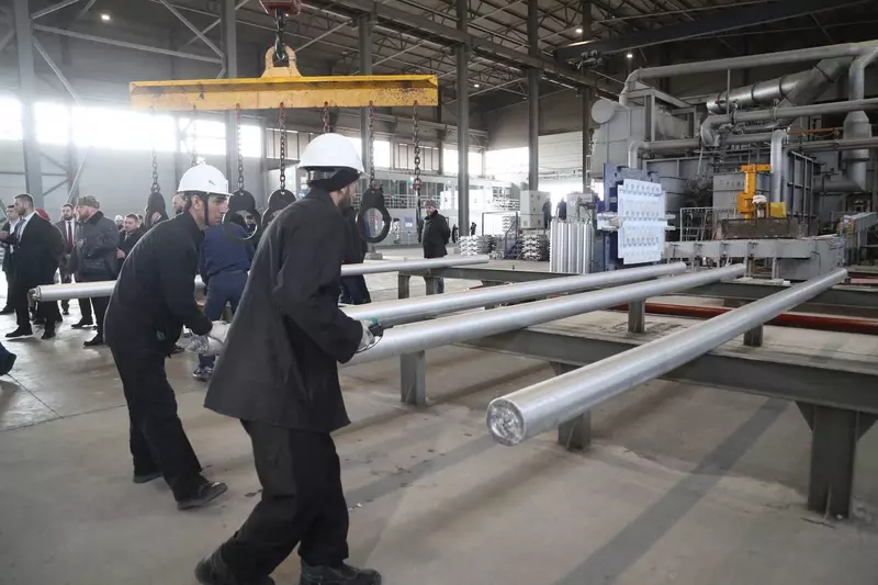 В Ингушетии открыт новый завод алюминиевых сплавов