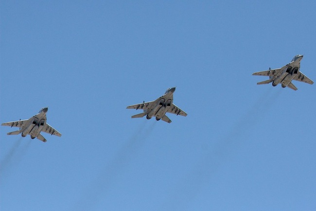 Звено истребителей МиГ-29