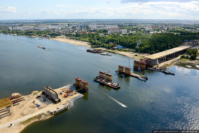 Дмитровский мост в новосибирске фото