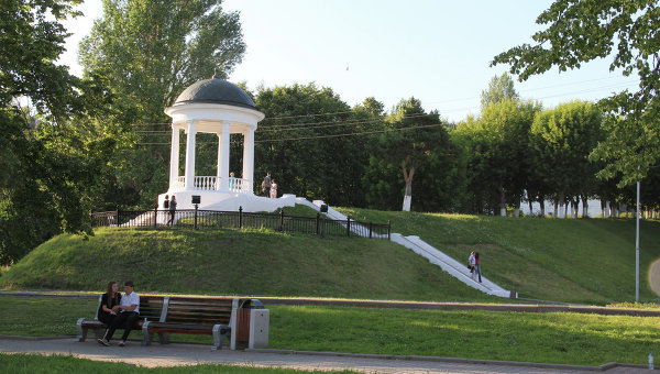 Кострома. Беседка Островского. © РИА Новости. Анна Скудаева