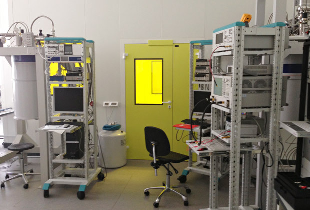Общий вид Лаборатории сверхпроводящих метаматериалов МИСиС
