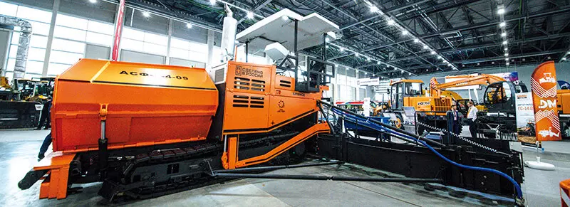 #3 для новости «изобретения: Новый российский асфальтоукладчик АСФ Г 4 05 успешно прошёл испытания»