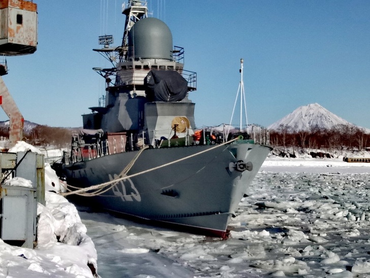 На фото: МРК "Смерч" в процессе модернизации. Фото из архива форума "Морской" АБ.