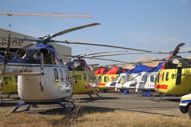 Вертолеты России поставили в Зимбабве 18 вертолетов Ансат