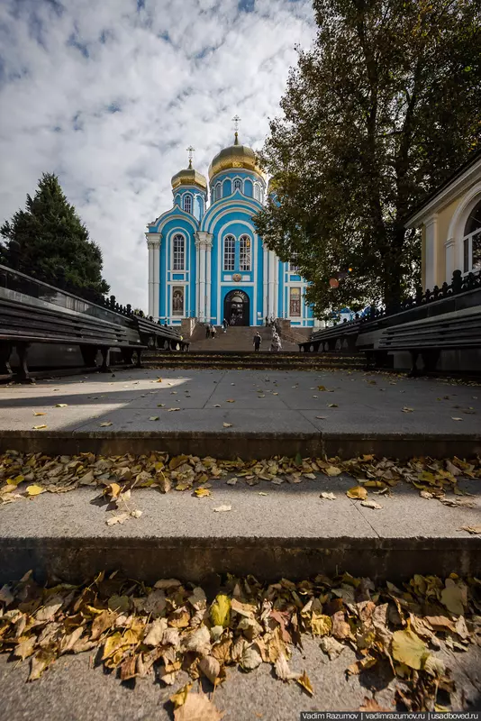 Изображение #6 для новости «Вид на Задонск и окрестности с колокольни Рождество Богородицкого монастыря»