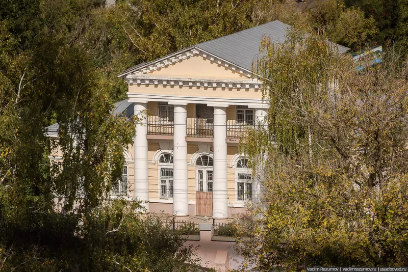 Изображение 8 для поста «Вид на Задонск и окрестности с колокольни Рождество Богородицкого монастыря»