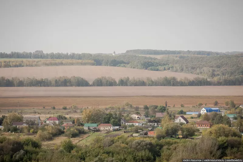 Иллюстрация 16 для публикации «Вид на Задонск и окрестности с колокольни Рождество Богородицкого монастыря»