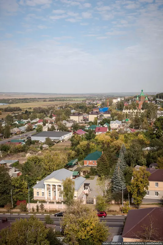 Иллюстрация №14 для новости «Вид на Задонск и окрестности с колокольни Рождество Богородицкого монастыря»