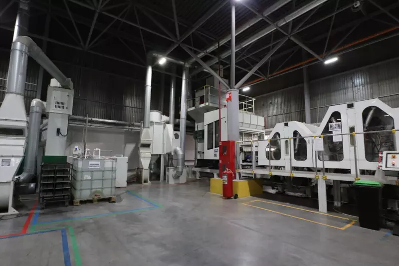 Картинка №1 для новости «Производство: Третья линия по производству геотекстиля запущена в Володарском округе Нижегородской области»