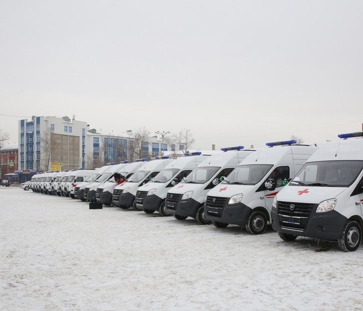 В Иркутскую область поступили 17 автомобилей скорой помощи, приобретенных за счет средств федерального бюджета