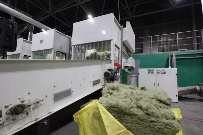 Фото 2 для статьи «производство стройматериалов: Третья линия по производству геотекстиля запущена в Володарском округе Нижегородской области»