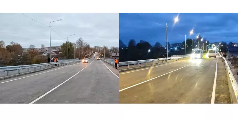 Иллюстрация #2 для публикации «дорожное строительство: В Ивановской области после капитального ремонта открыли мост через реку Таха»