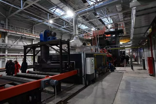 На Онежском ССЗ введено в эксплуатацию новое технологическое оборудование