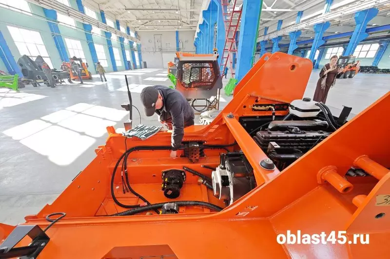 Кургандормаш открыл новую площадку по производству погрузчиков за 1 млрд рублей